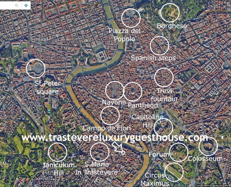 Trastevere Luxury Guest House Рим Номер фото